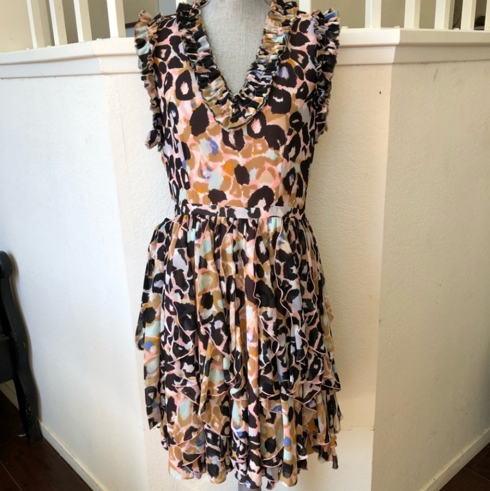 Matthew Williamson Flirty and Feminine Dress, Size 10, Excellent Condition